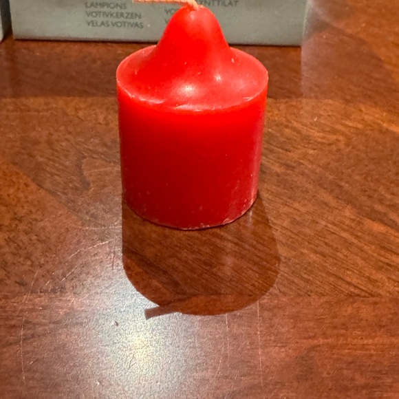 New PartyLite Candy Cane Votives - set of 12 - Picture 2 of 3